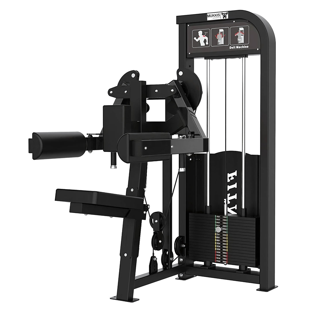 PowerBuild Seithebemaschine fuer Fitnessstudios