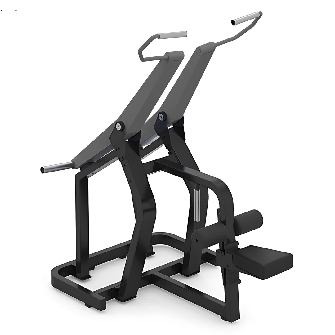 GravityGainz Latzug Maschine fuer Fitnessstudios Ansicht 3