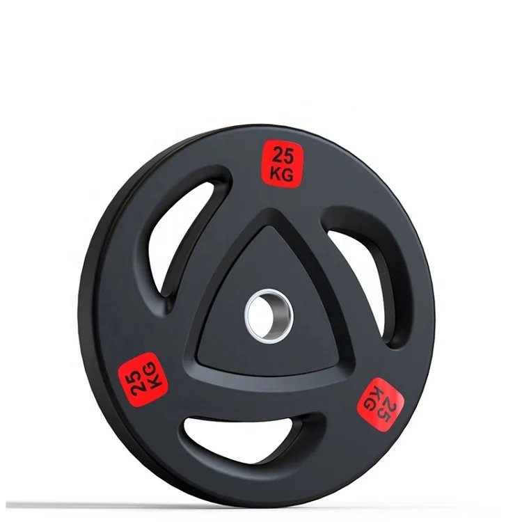 MUKKIS Tri Grip Hantelscheiben fuer Krafttraining Ansicht 3